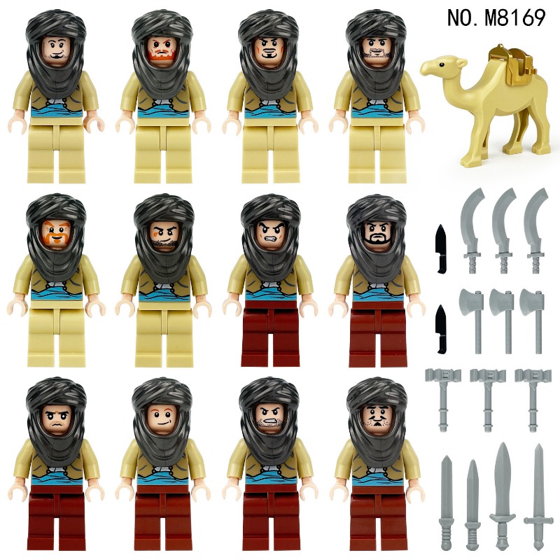 Kids Toys Deals - Desert fanatic M8169Saudi minifigures cross-border wholesale