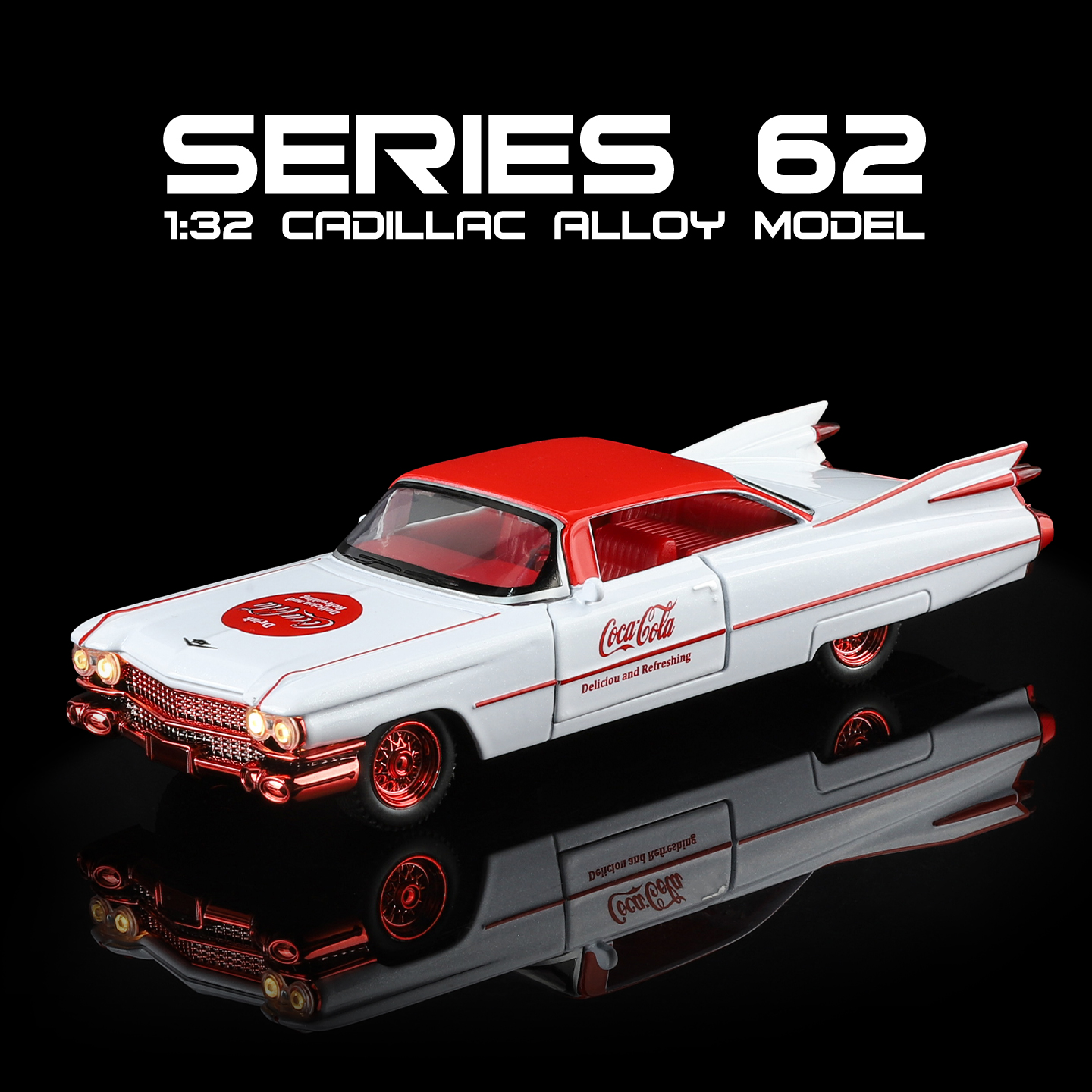 Kids Toys Car - New Style 1:32 Nameplate base Cadillac