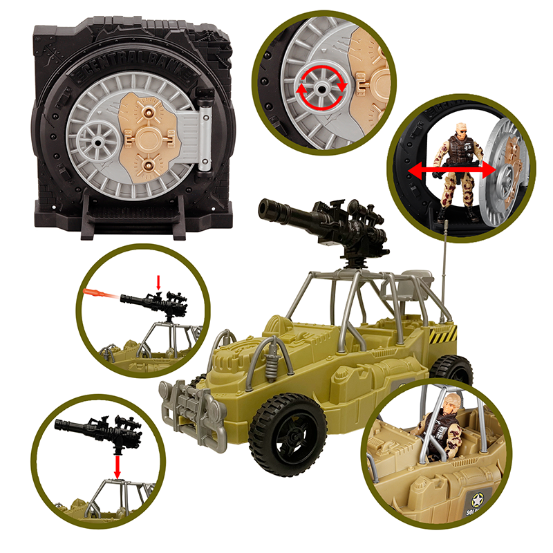 DIY Special Army Forces Toys W - Kids Toys Car 评论和价格