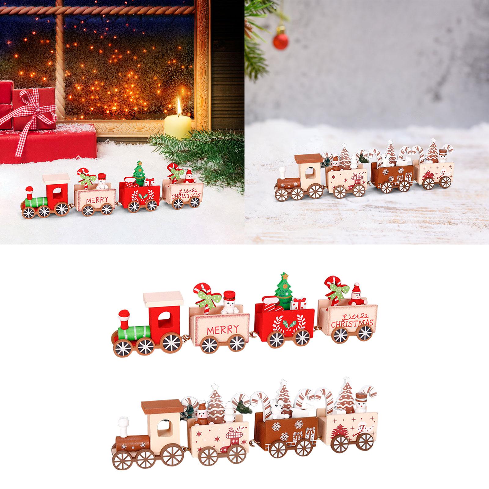 Wooden Train Christmas Ornamen - Top Kids Xmas Toys 评论和价格