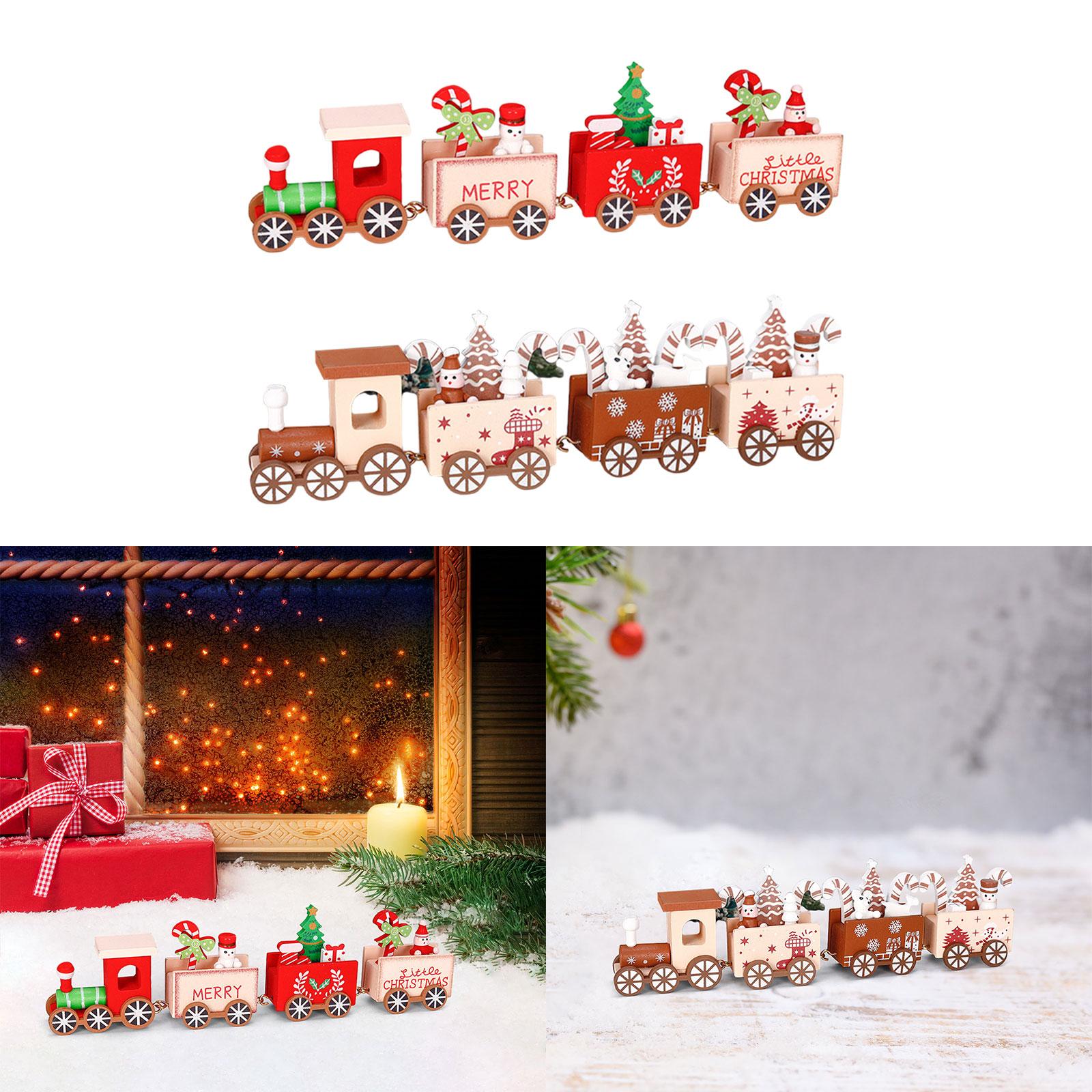 Wooden Train Christmas Ornamen - Top Kids Xmas Toys 评论和价格