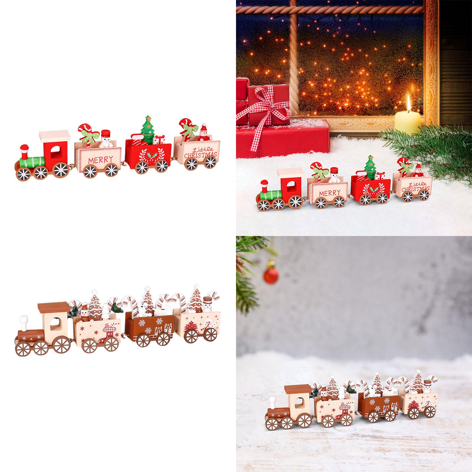 Wooden Train Christmas Ornamen - Top Kids Xmas Toys 评论和价格