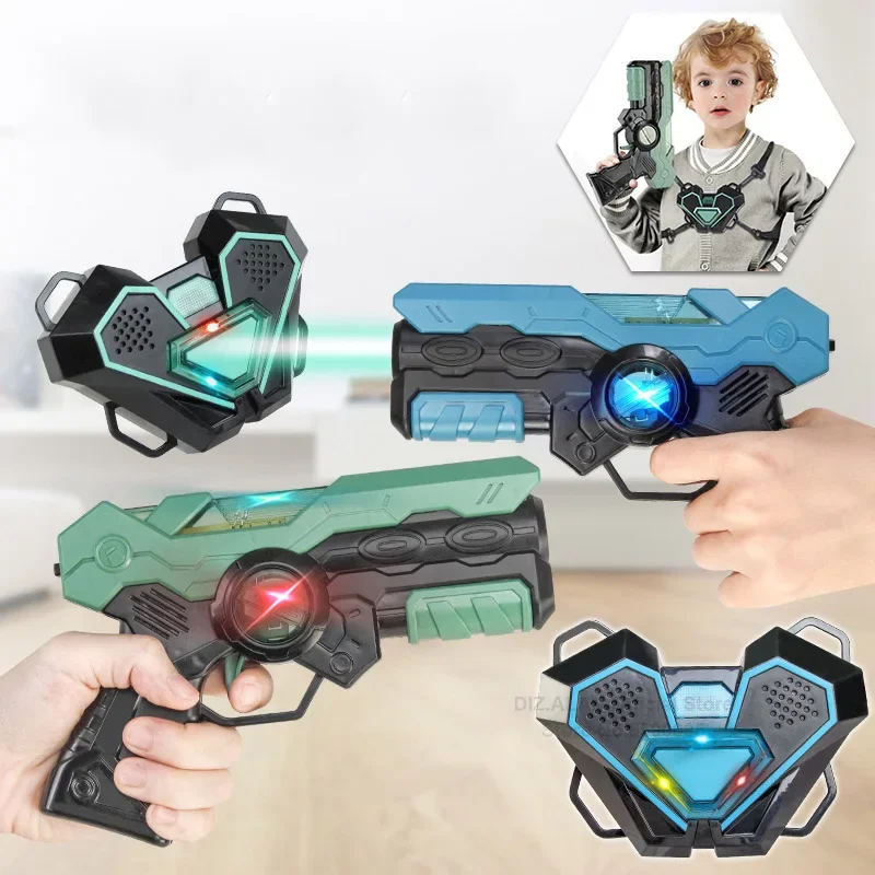 Infrared Toy Guns Play Set kid - Laser Tag Set Kids 评论和价格