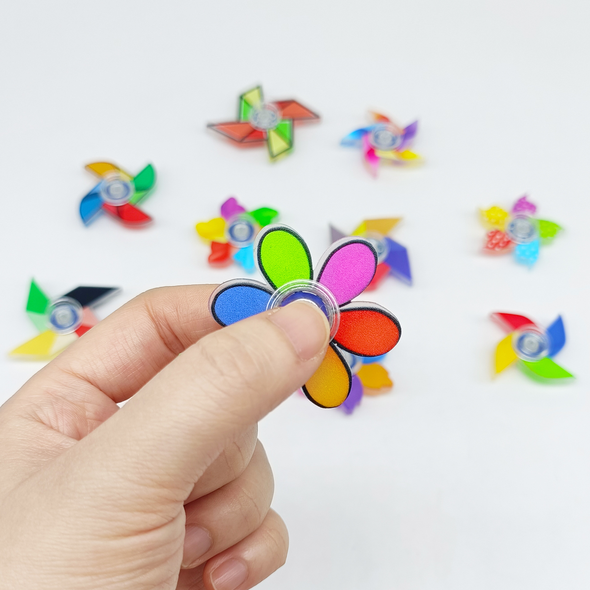 10Pcs Funny Colorful Windmill  - Top Kids Xmas Toys 评论和价格