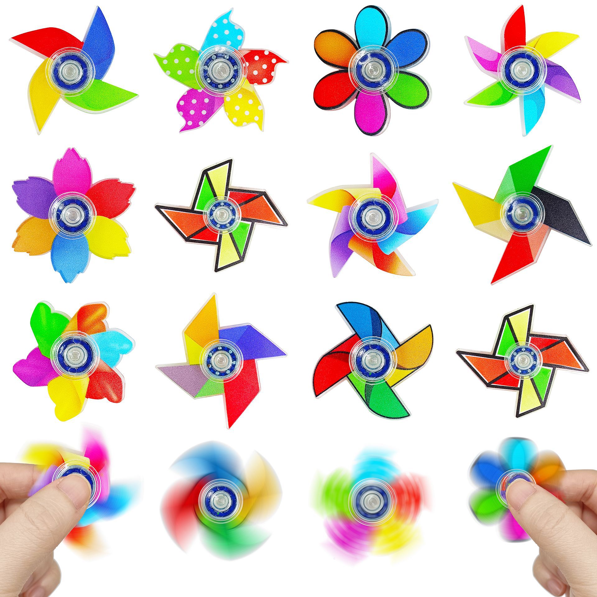 10Pcs Funny Colorful Windmill  - Top Kids Xmas Toys 评论和价格