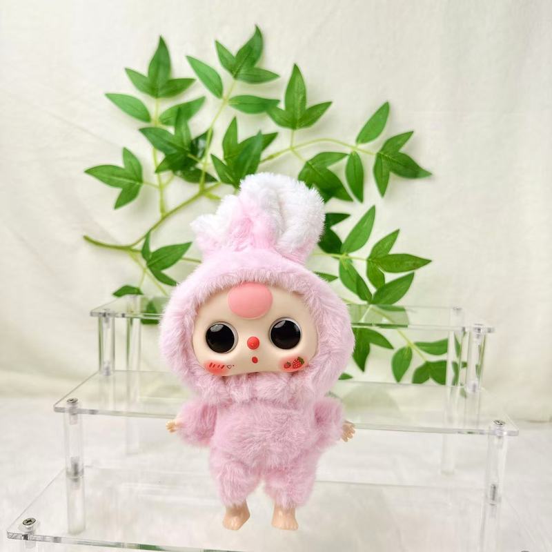 Cute Fluffy Mini Plush Vinyl F - Kids Toys Bag 评论和价格