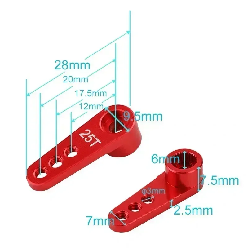NEEBRC 25T Metal Servo Arm 3 H - Kids Toys Remote Car 评论和价格
