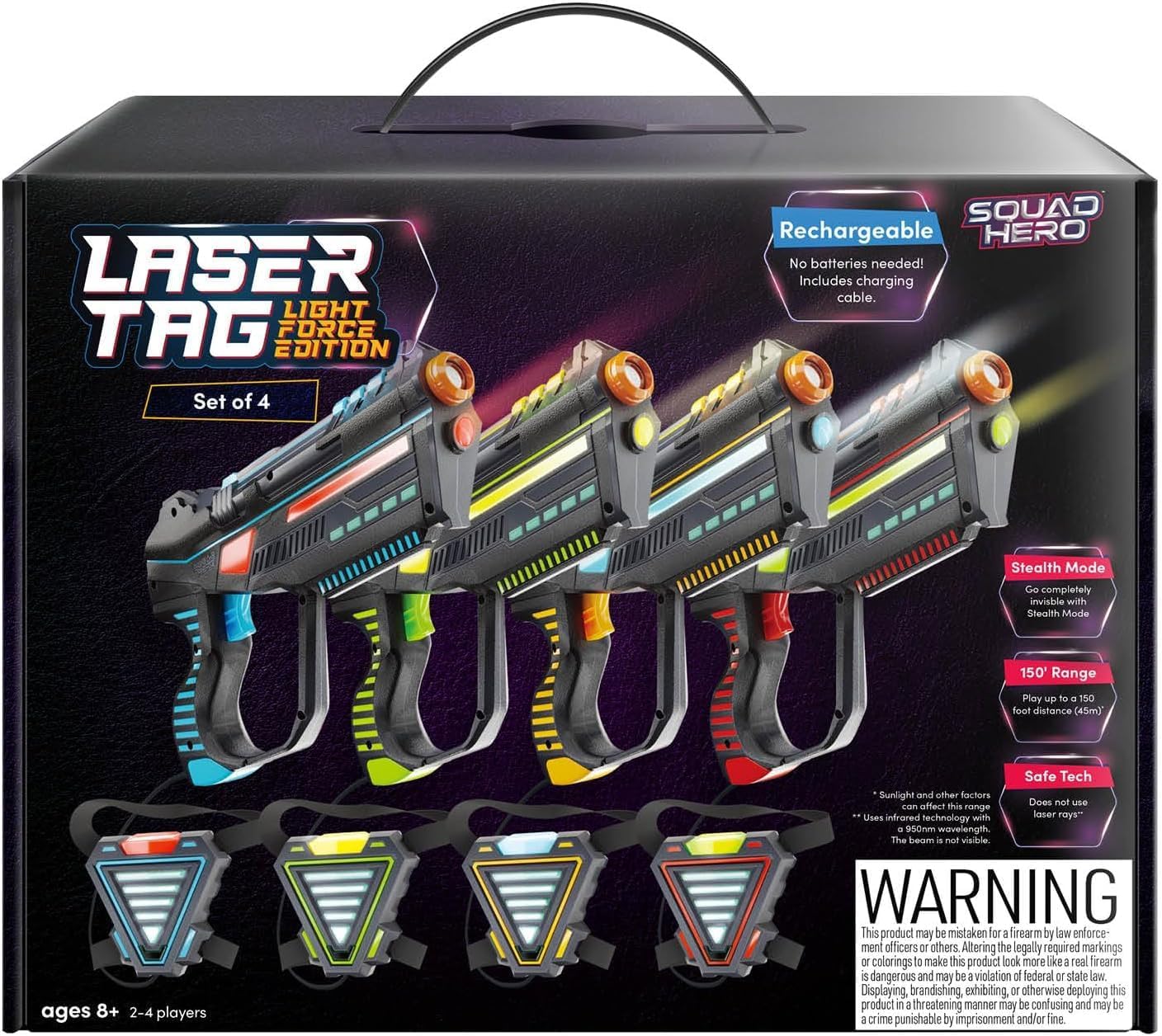 Rechargeable Laser Tag Set for - Laser Tag Set Kids 评论和价格