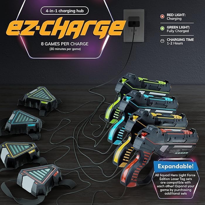 Rechargeable Laser Tag Set for - Laser Tag Set Kids 评论和价格