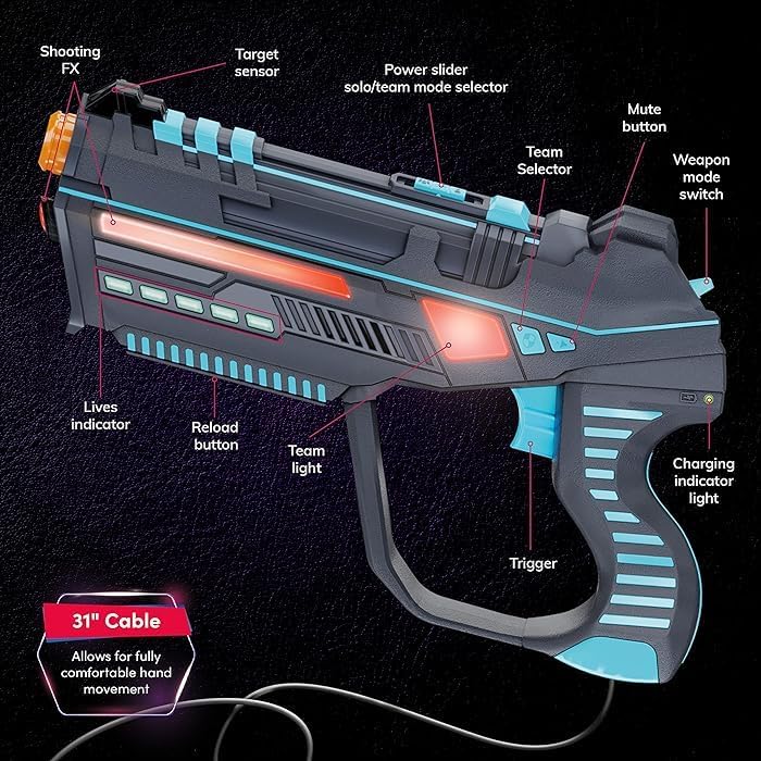 Rechargeable Laser Tag Set for - Laser Tag Set Kids 评论和价格