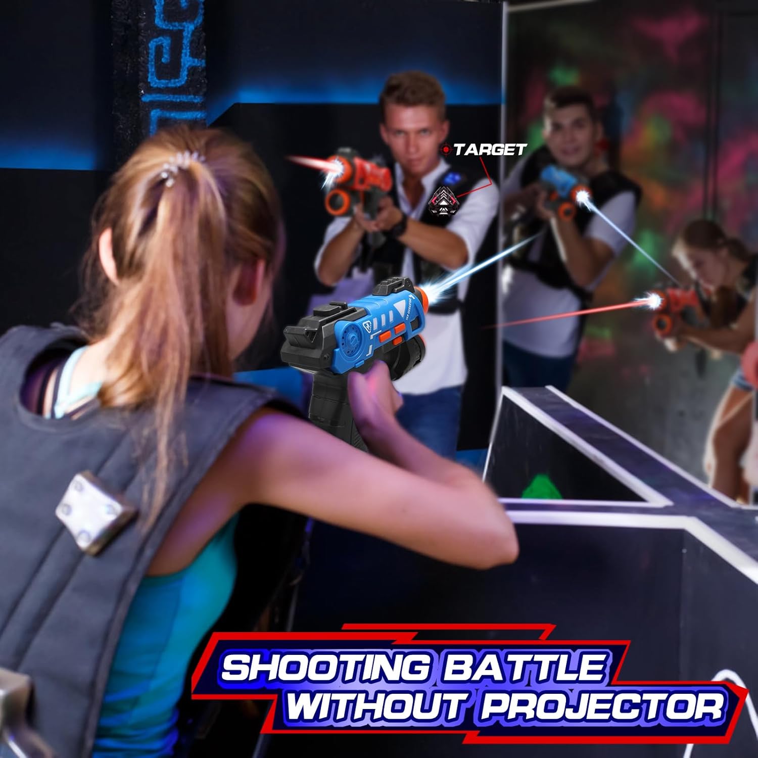 CSTAG Projector Duck UFO Hunti - Laser Tag Set Kids 评论和价格