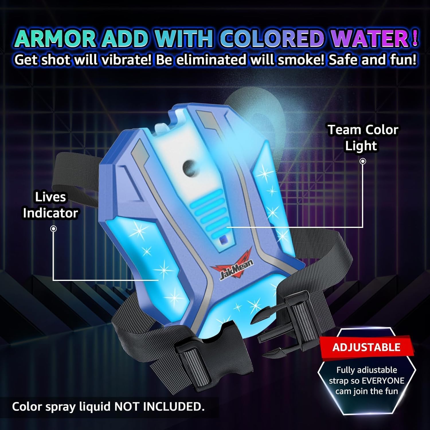 Laser Tag Set with Vests for 4 - Laser Tag Set Kids 评论和价格