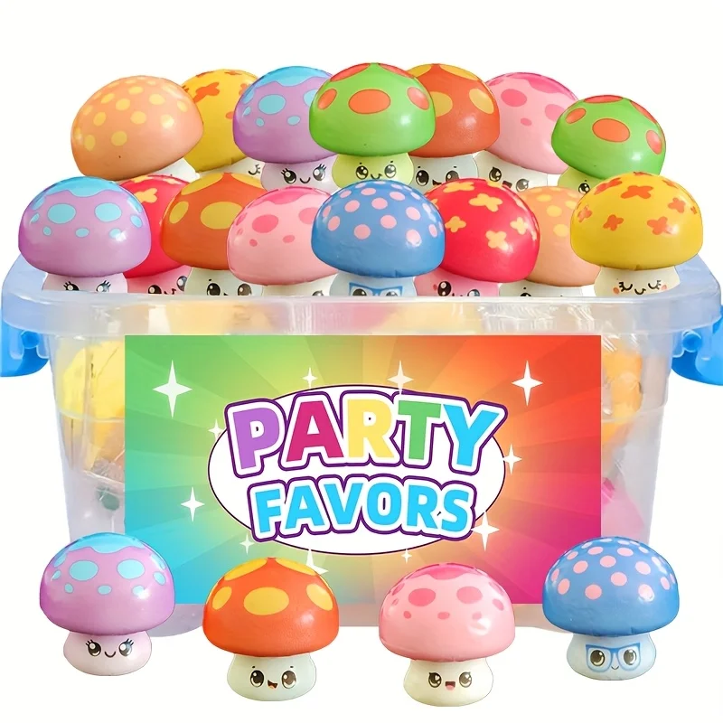 Mushroom Squeeze Toy 1pc, Slow - Kids Toys Bag 评论和价格