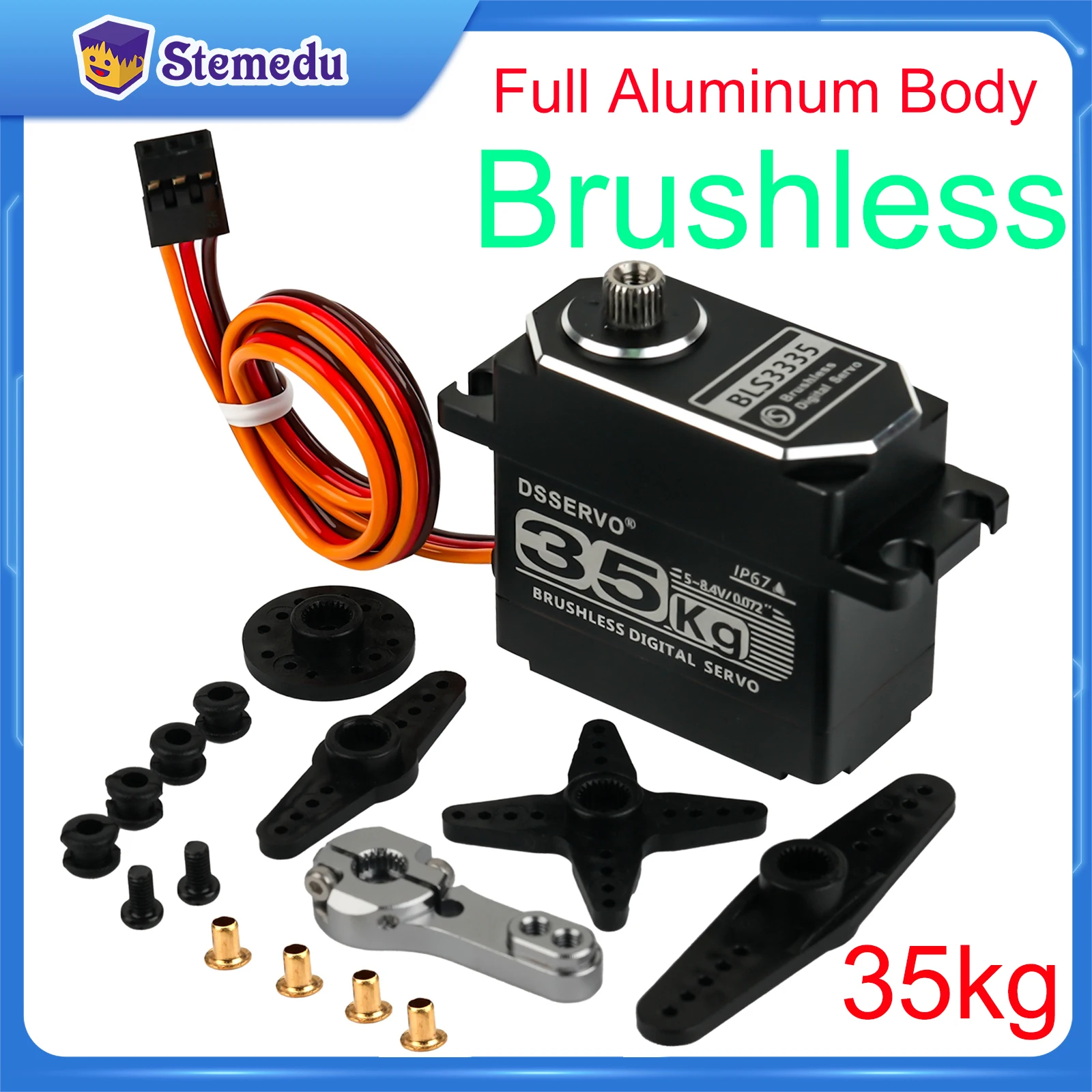 35KG BLS3335 Digital Servo Mot - Kids Toys Remote Car 评论和价格
