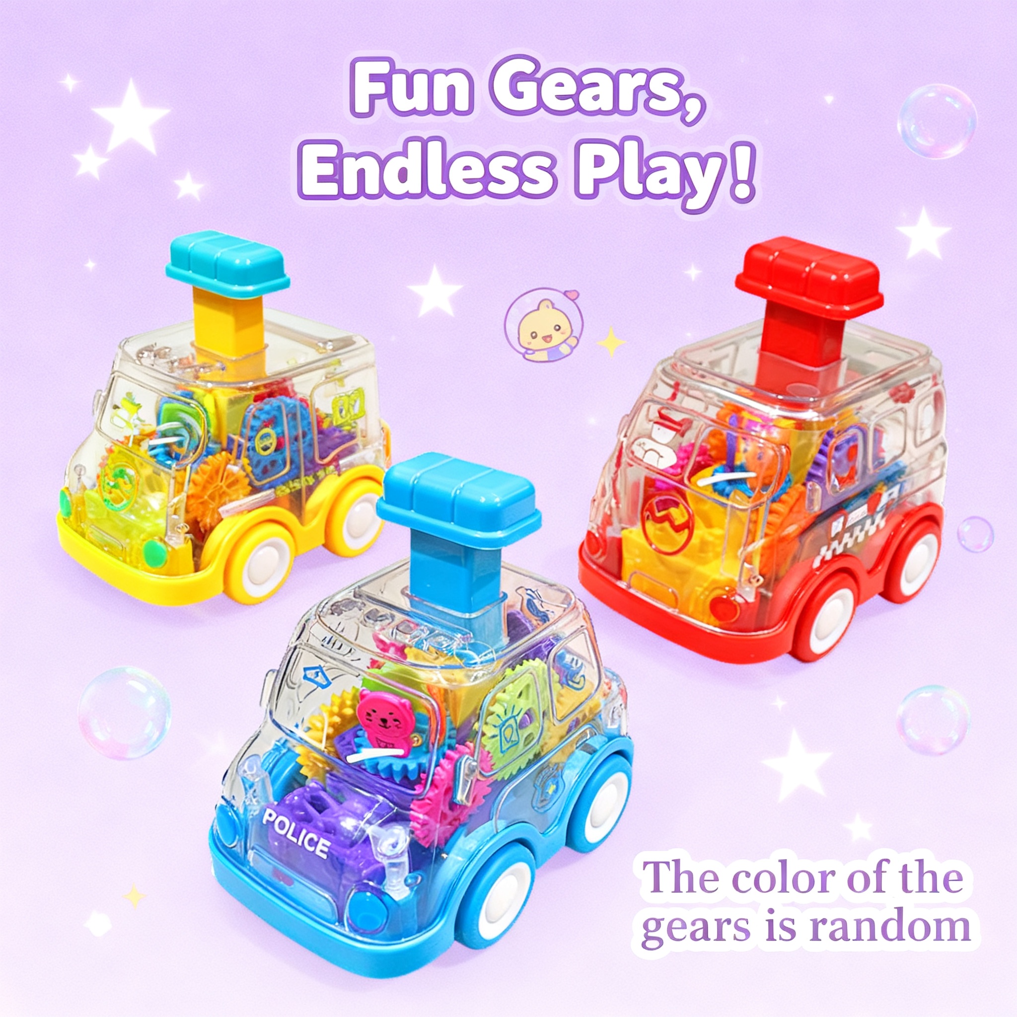 Transparent Inertia Rebound Ca - Kids Toys Car 评论和价格