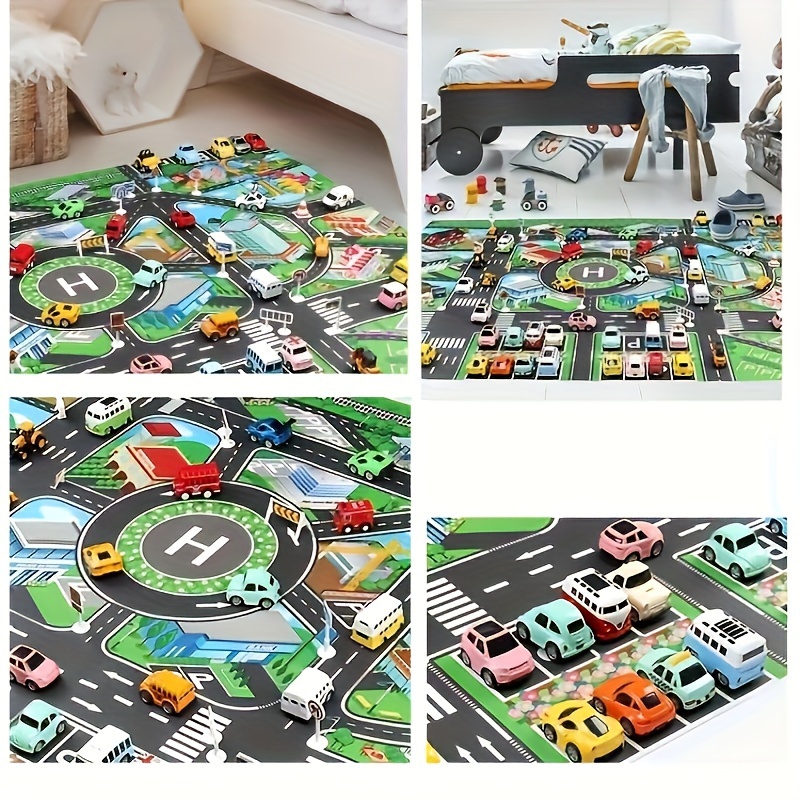 1pc, City Traffic Play Mat, La - Kids Toys Car 评论和价格
