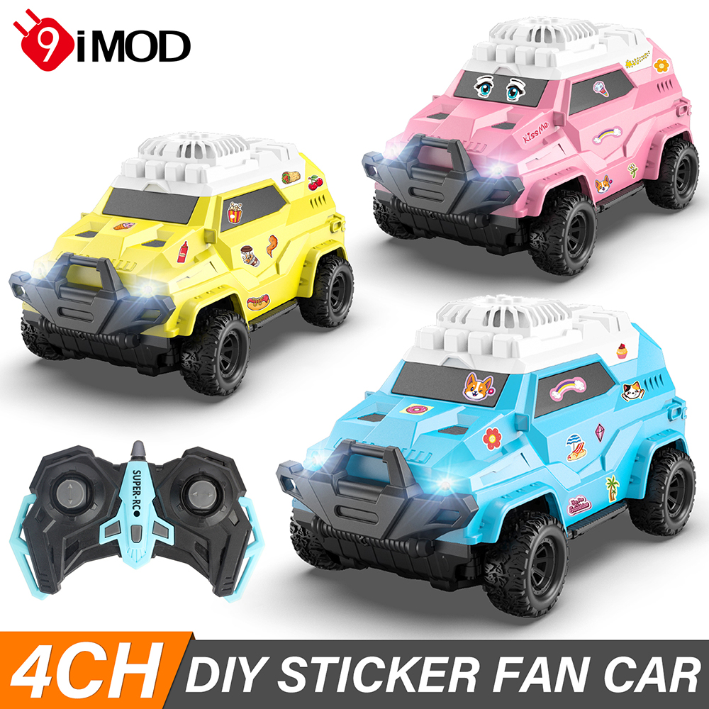 9IMOD RC Car DIY Sticker Fan C - Kids Toys Channel 评论和价格