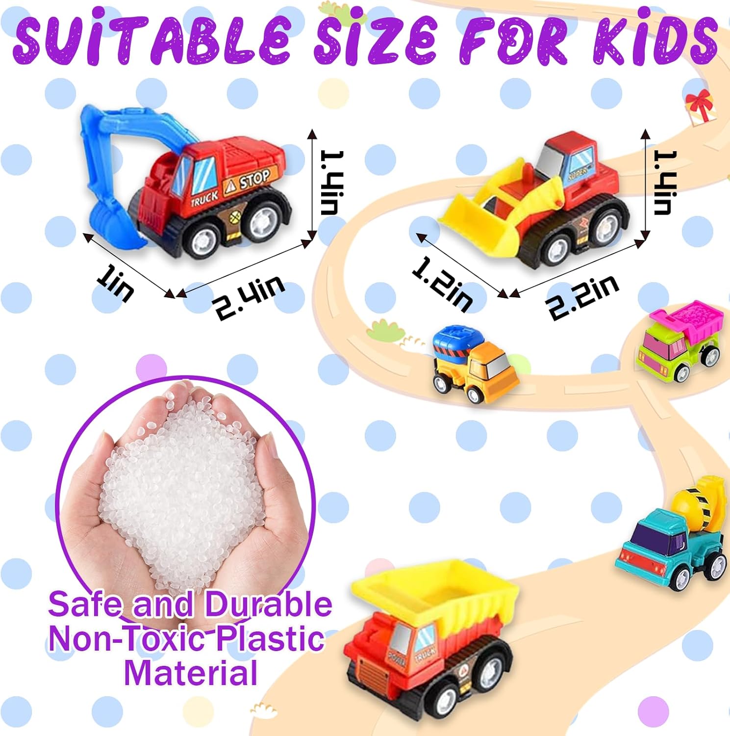 12pcs Pull Back Cars Truck Veh - Kids Toys Car 评论和价格