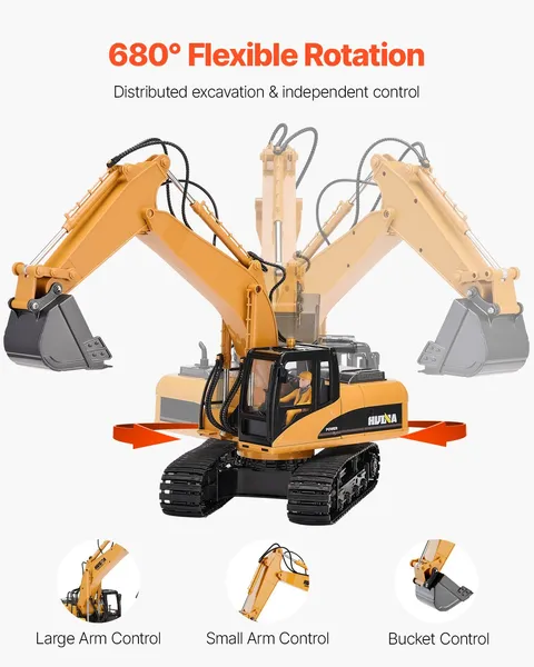 Remote Control Excavator Toy 1 - Kids Toys Channel 评论和价格