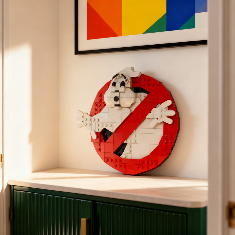 273pcs MOC GB Logo Ghostbuster - Kids Toys Logo 评论和价格