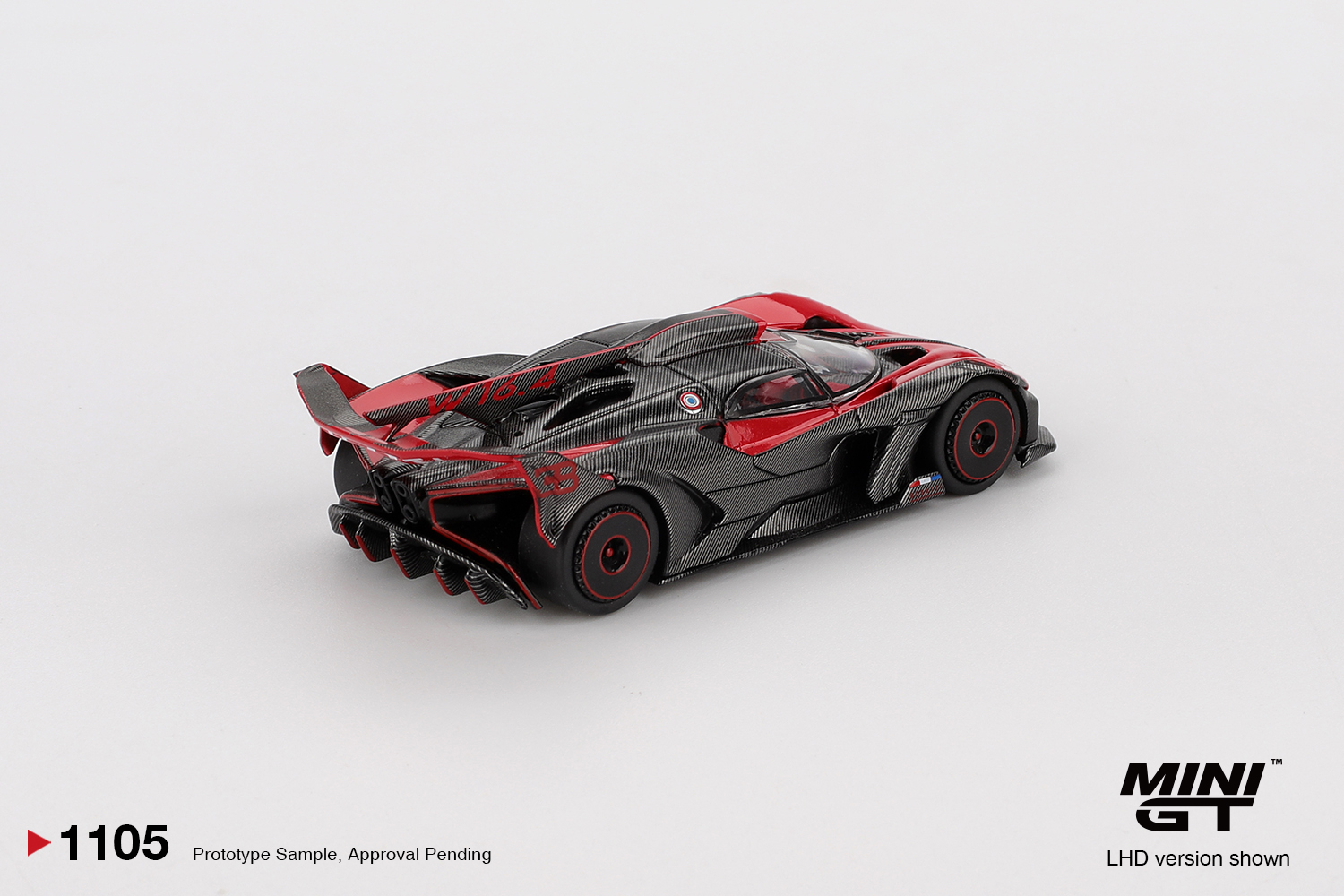 MINIGT 1/64 Bugatti Bolide Red - Kids Toys Car 评论和价格