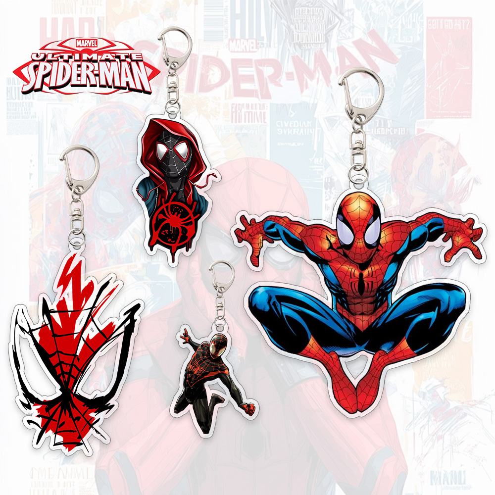 Spider Man Acrylic Keychain An - Kids Toys Bag 评论和价格