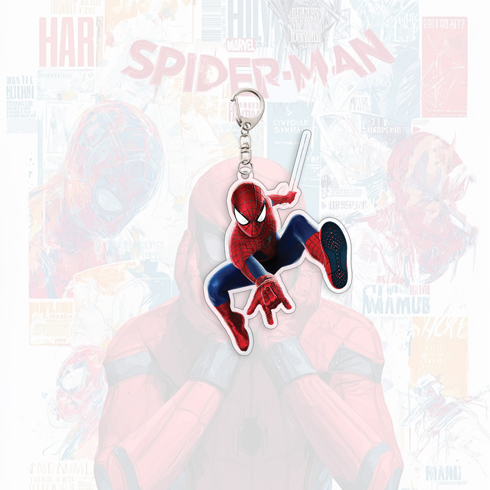 Spider Man Acrylic Keychain An - Kids Toys Bag 评论和价格