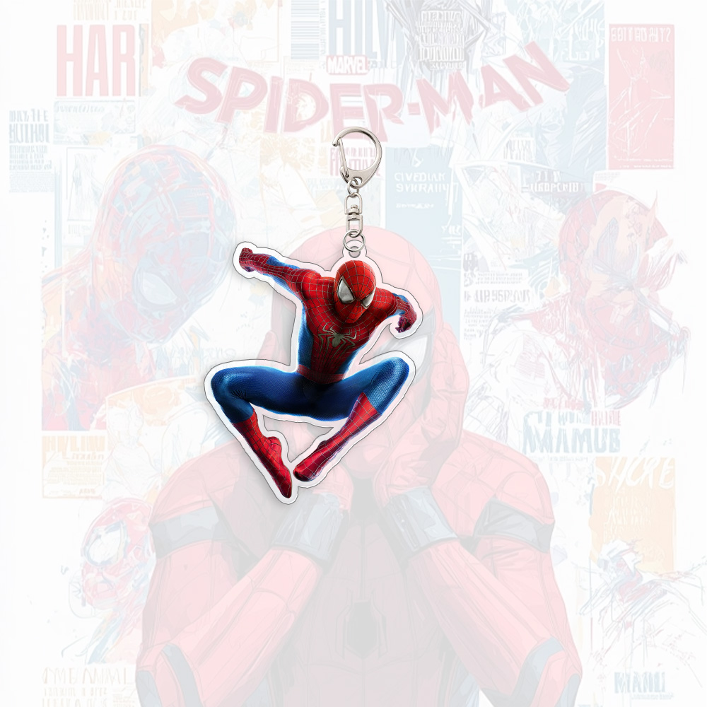 Spider Man Acrylic Keychain An - Kids Toys Bag 评论和价格