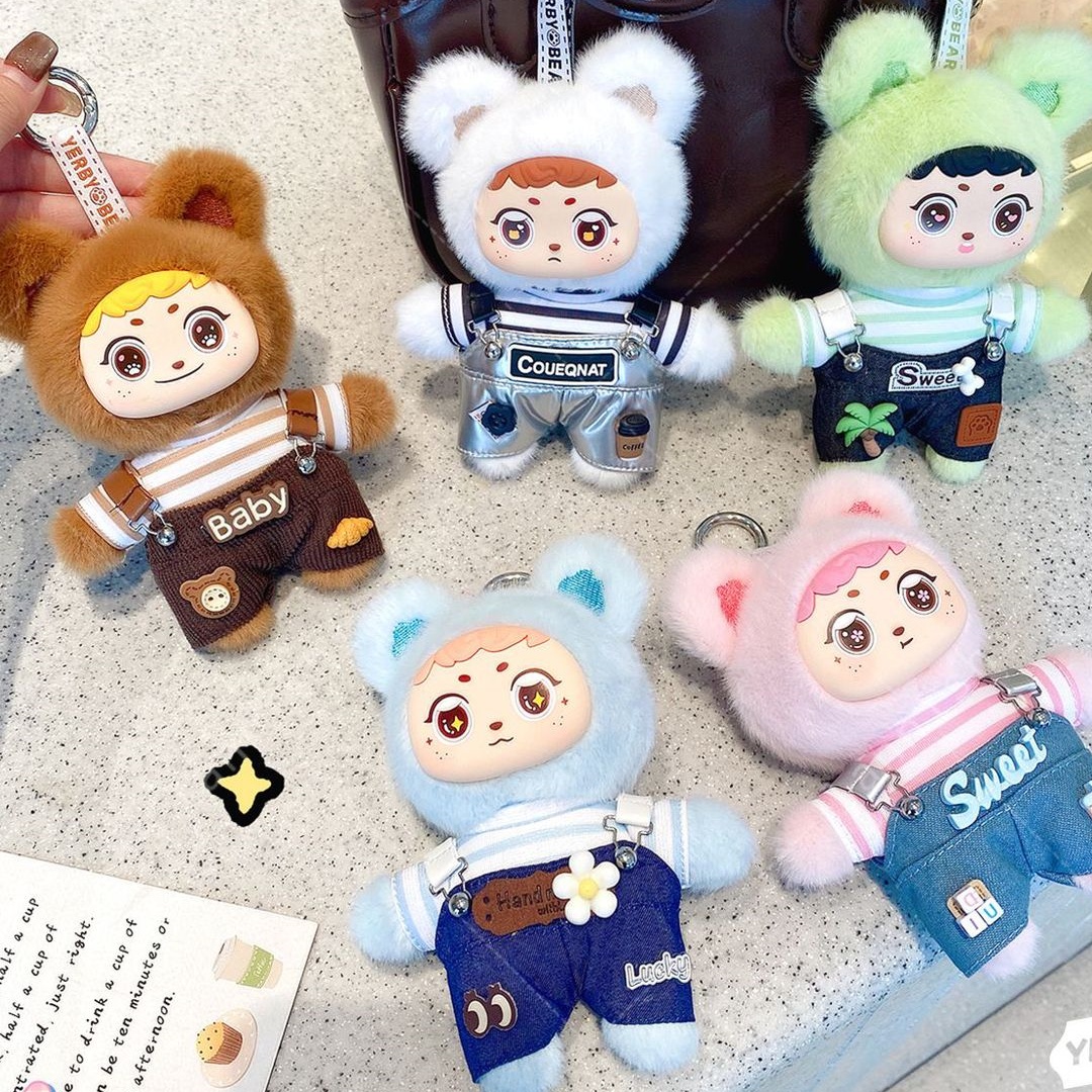 14cm Cartoon Cute Bear Vinyl P - Kids Toys Bag 评论和价格