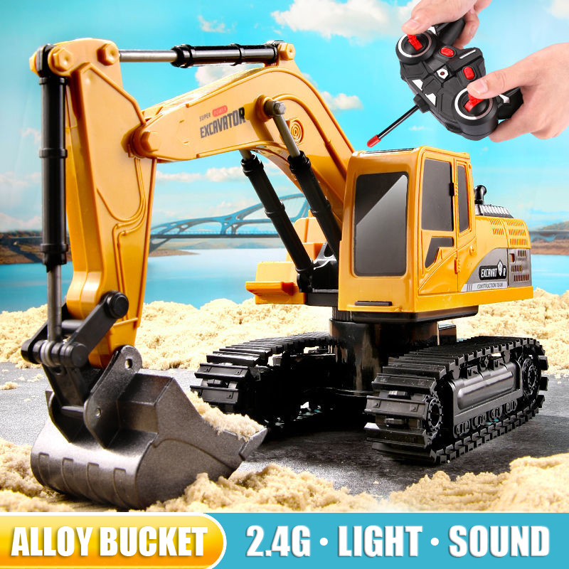 RC Excavator 2.4Ghz 6 Channel  - Kids Toys Channel 评论和价格